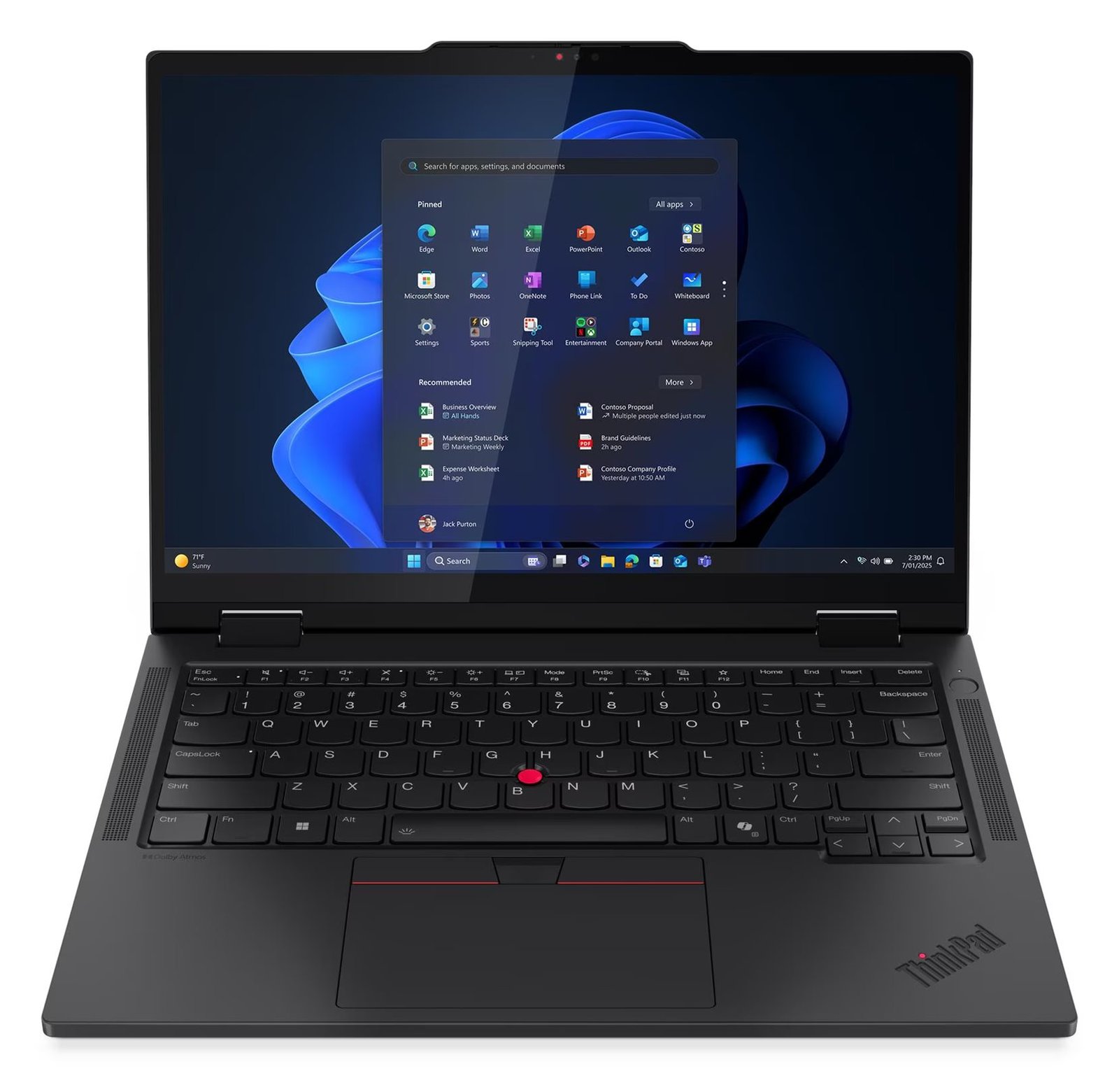 Lenovo TP T14s - 14 Notebook - 35,6 cm - TL: Deutsch, QWERTZ