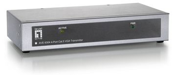 LevelOne AVE-9304 4-port LR Cat.5 A/V Transmitter von LumaTech