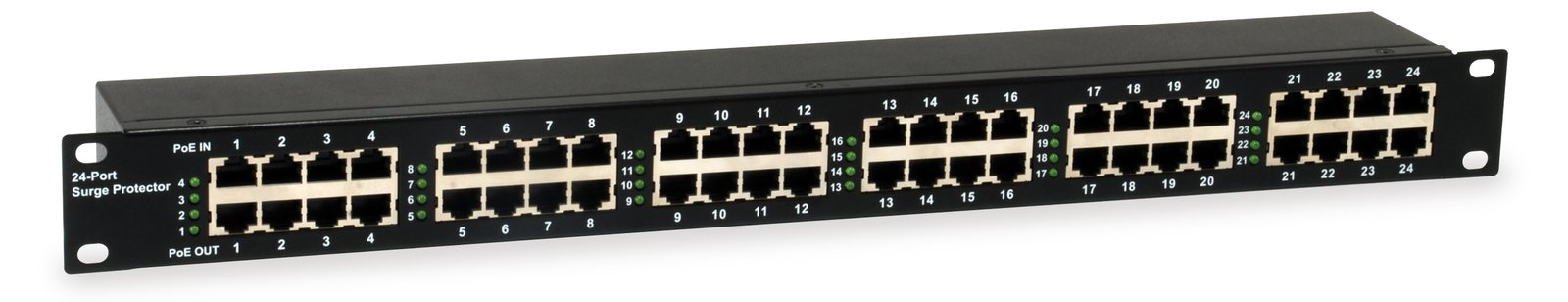 LevelOne ESP-2400 - PoE-Überspannungsschutz (Rack - einbaufähig)