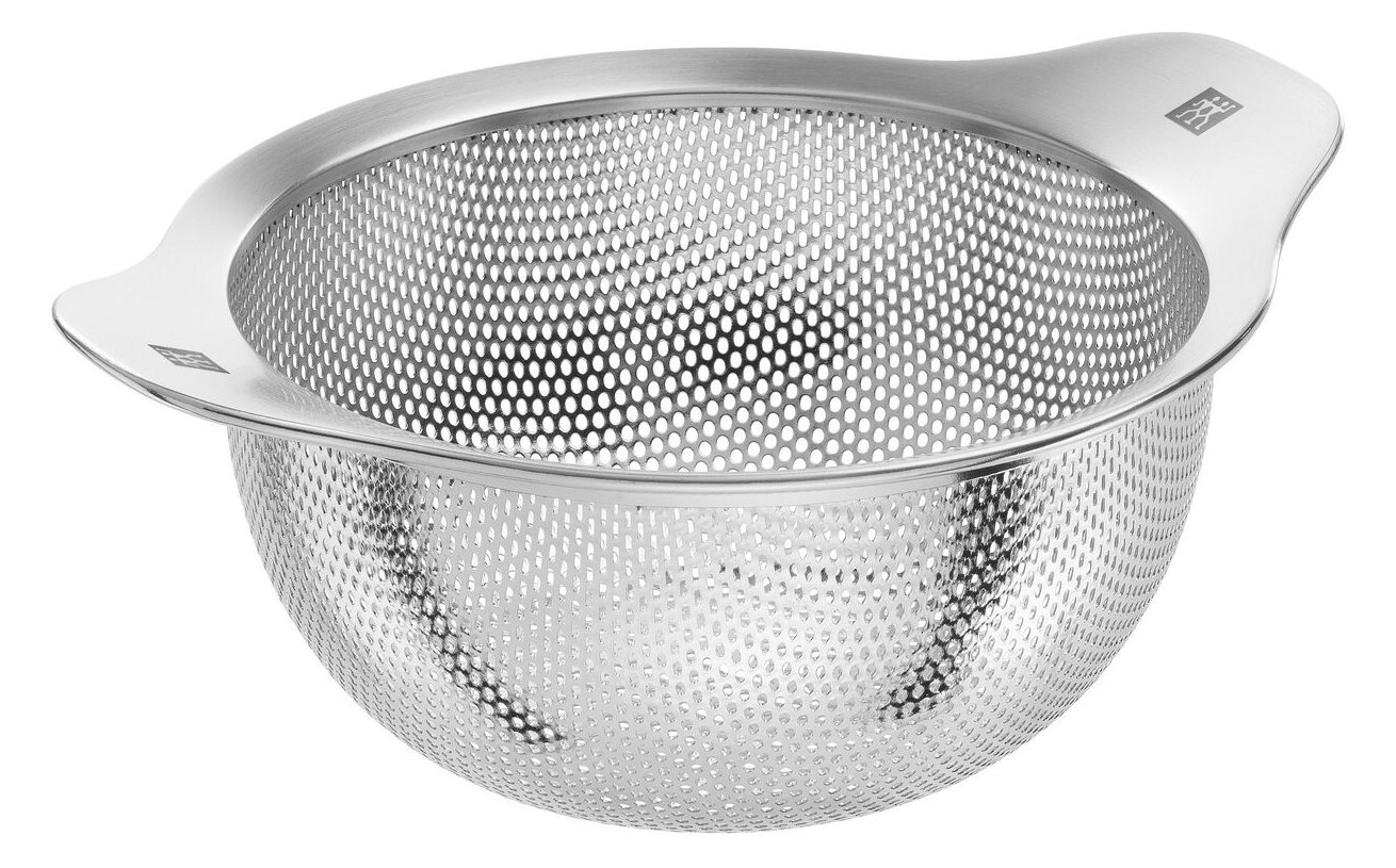Zwilling Table - Edelstahl - Silber - Schalen-Sieb - Rund - Edelstahl - Matteo Thun and Antonio Rodriguez