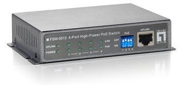 LevelOne FSW-0513 - Switch - 4 x 10/100 (PoE) von LumaTech