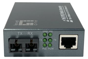 LevelOne Gigabit RJ45 zu SC Mediakonverter - 20km - 1000 Mbit/s - 10,100,1000 Mbit/s - 10BASE-T - 100BASE-T - 1000BASE-T von LumaTech