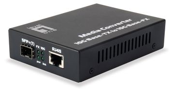 LevelOne GVT-0500 - Medienkonverter - 10GbE - 10GBase-X, 10GBase-T, CWDM, DWDM von LumaTech