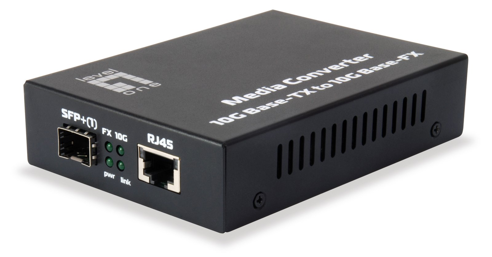 LevelOne GVT-0500 - Medienkonverter - 10GbE - 10GBase-X, 10GBase-T, CWDM, DWDM
