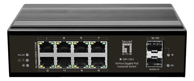 LevelOne IGP-1031 - Gigabit Ethernet (10/100/1000) - Power over Ethernet (PoE)
