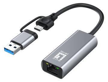 LevelOne Netzwerkadapter - USB-C 3.2 Gen 1 / USB-A 3.2 Gen 1 von LumaTech