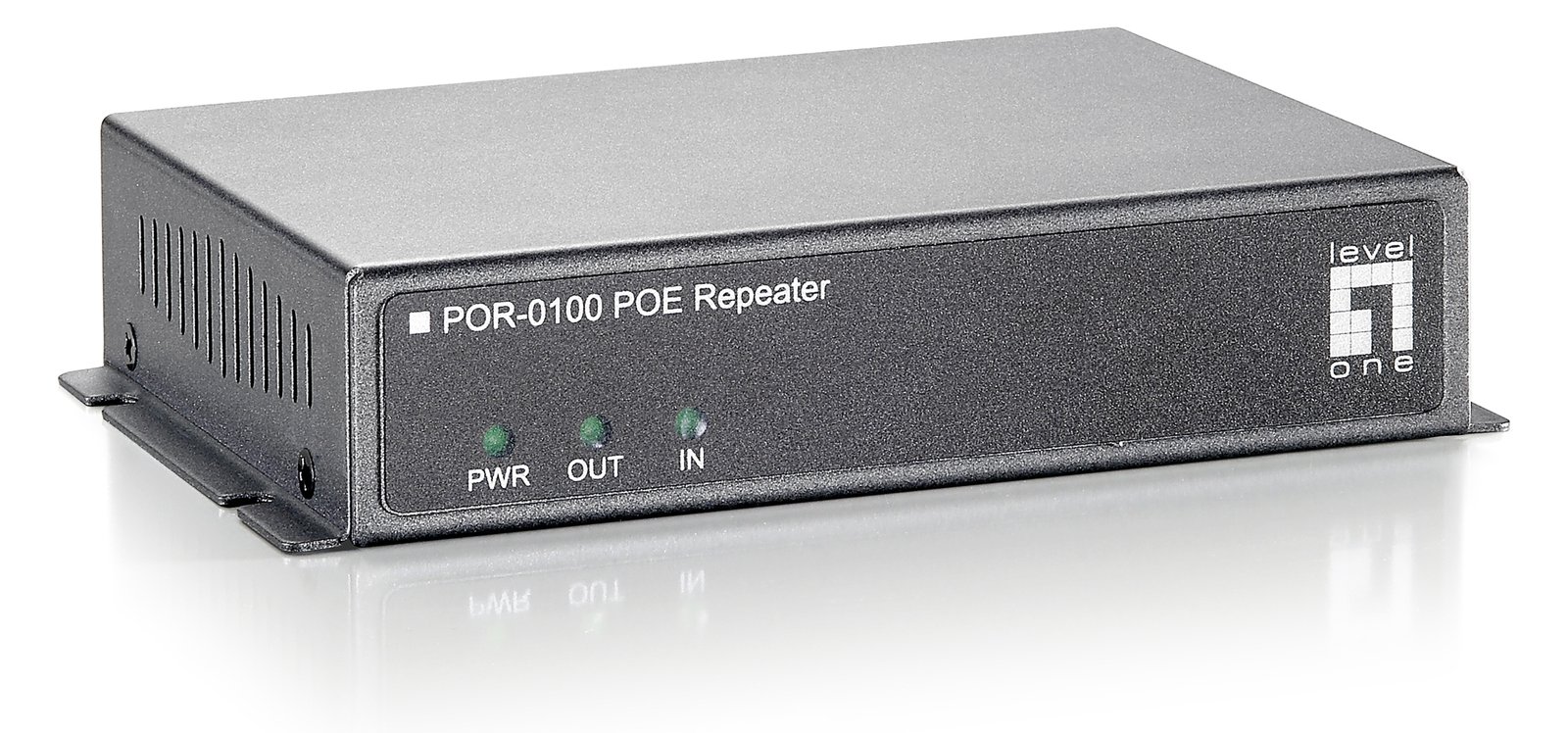 LevelOne POR-0100 PoE Repeater - Repeater - 100Mb LAN