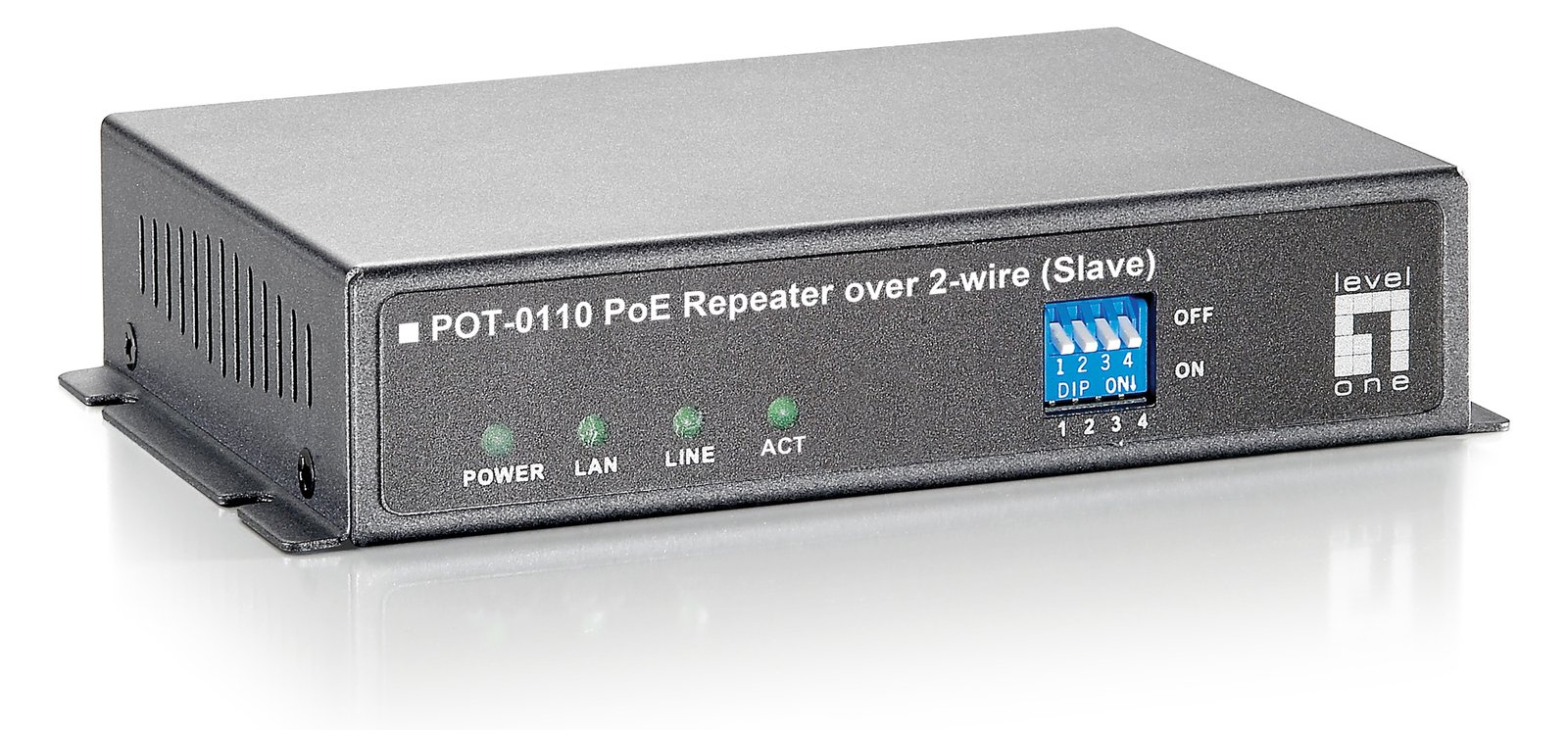 LevelOne POT-0110 PoE Repeater (Slave) - Repeater