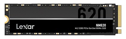 Lexar NM620 - SSD - 2 TB - intern - M.2 2280 - PCIe 3.0 x4 (NVMe)
