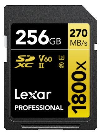 Lexar Professional GOLD Series - Flash-Speicherkarte - 256 GB V60