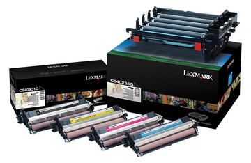 Lexmark 4er-Pack - Schwarz, Farbe (Cyan, Magenta, Gelb) von LumaTech