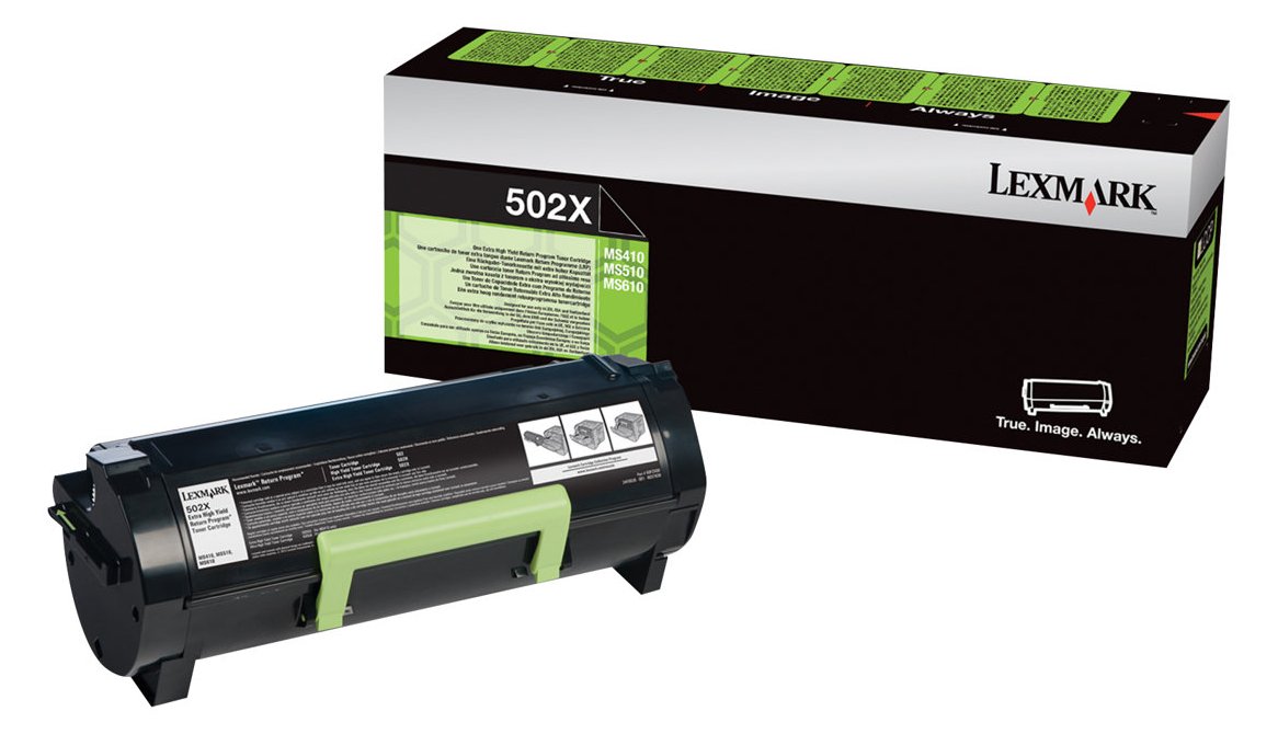 Lexmark 502X - Besonders hohe Ergiebigkeit - Schwarz