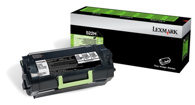 Lexmark 522H - Hohe Ergiebigkeit - Schwarz - Original