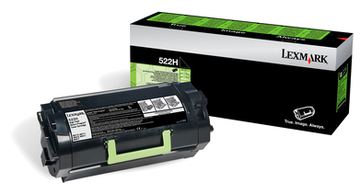 Lexmark 522HE - Hohe Ergiebigkeit - Schwarz - Original von LumaTech