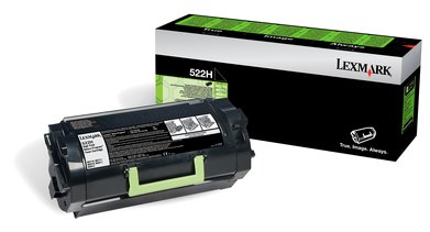 Lexmark 522HE - Hohe Ergiebigkeit - Schwarz - Original