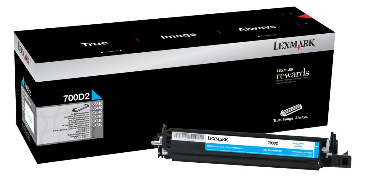 Lexmark 700D2 - Cyan - Original - Entwickler-Kit LCCP