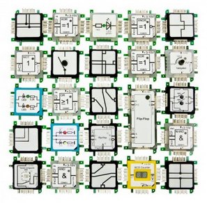ALLNET Logic Set, Starter-Set, Brick’R’knowledge, ALLNET, Mehrfarben, 9 V