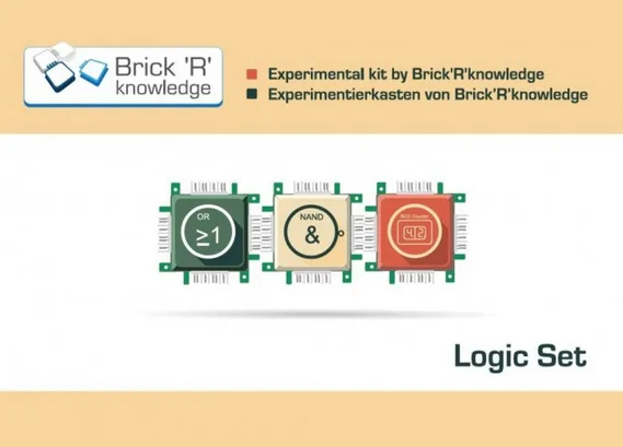 ALLNET Logic Set, Starter-Set, Brick’R’knowledge, ALLNET, Mehrfarben, 9 V, Ansicht 2