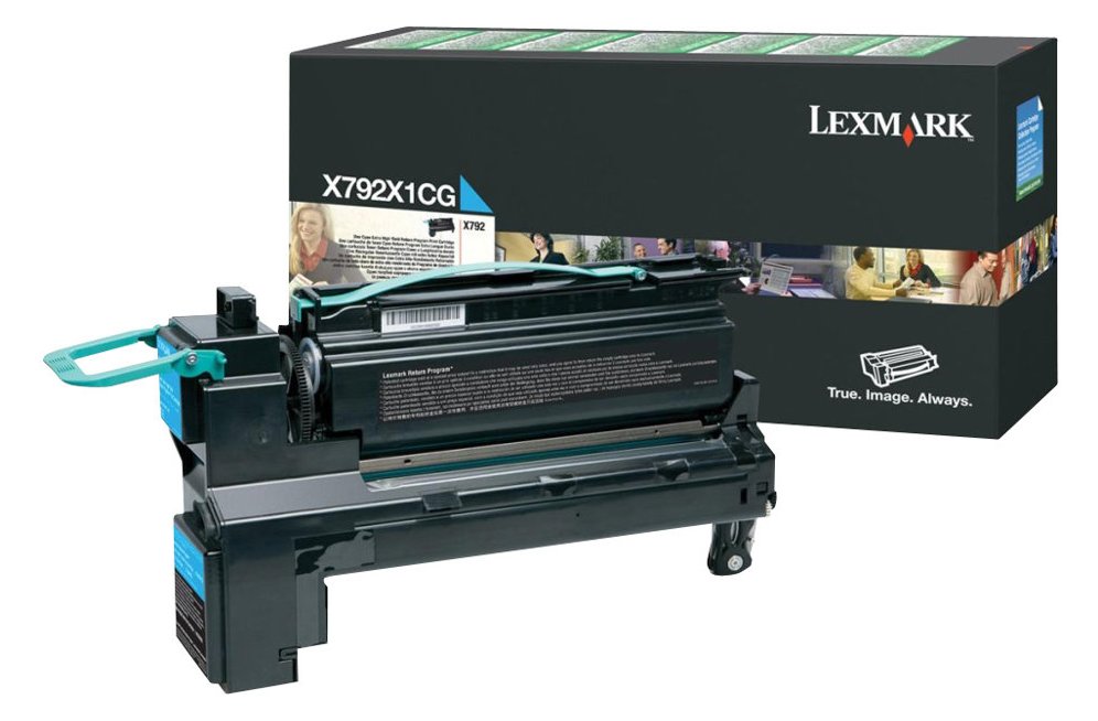Lexmark Besonders hohe Ergiebigkeit - Cyan