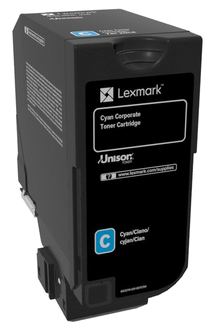 Lexmark Cyan - original - Tonerpatrone LCCP, LRP, Lexmark Corporate von LumaTech