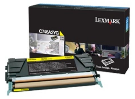 Lexmark Gelb - Original - Tonerpatrone Lexmark Corporate