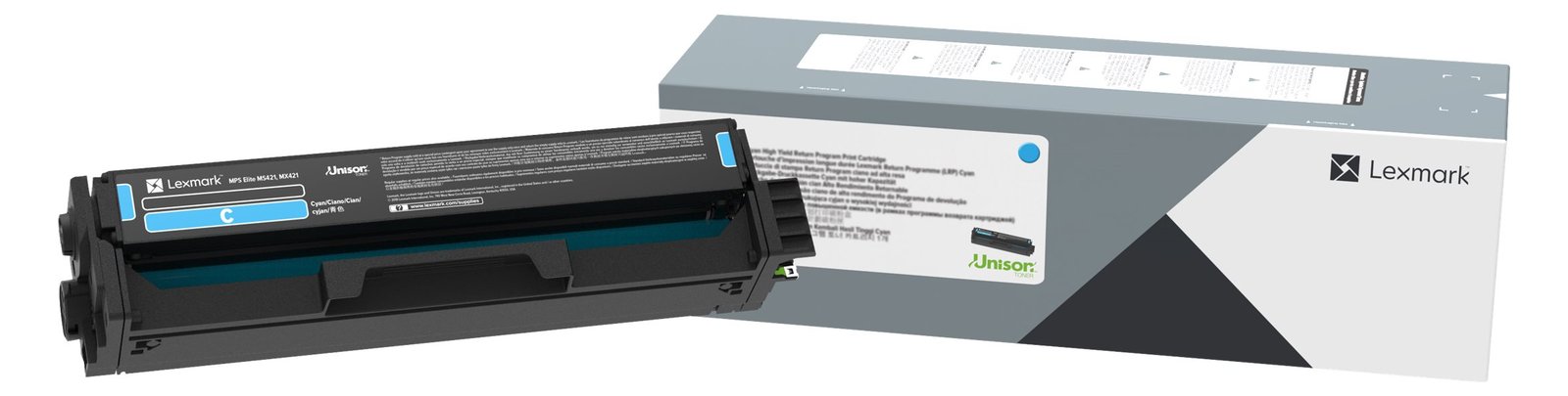 Lexmark Hohe Ergiebigkeit - Cyan - Original