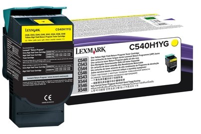 Lexmark Hohe Ergiebigkeit - Gelb - original