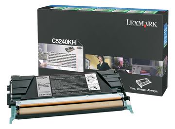 Lexmark Hohe Ergiebigkeit - Schwarz - original von LumaTech