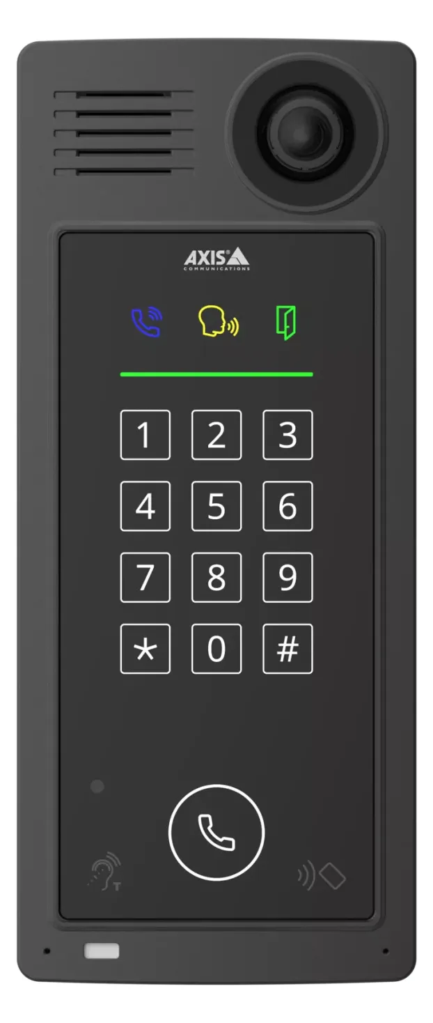 Axis A8207-VE MkII Network Video Door Station - Netzwerk-Überwachungskamera - Farbe (Tag&Nacht), Ansicht 4