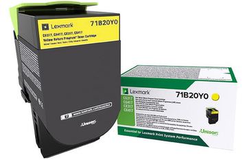 Lexmark X317 - Gelb - Original - Tonerpatrone LCCP, LRP von LumaTech