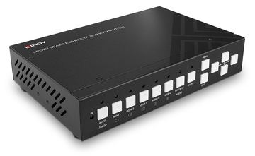 Lindy 5 Port Seamless Multiview KVM Switch von LumaTech