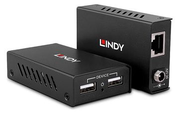 Lindy 100m 2 Port USB 2.0 Cat. 6 Extender - Digital/Daten - Netzwerk von LumaTech