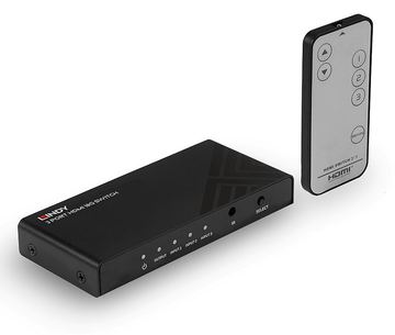 Lindy 3 Port HDMI 18G Switch - Video/Audio-Schalter von LumaTech
