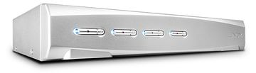Lindy 4 Port DVI-I Single Link, USB 2.0 & Audio KVM Switch Pro von LumaTech