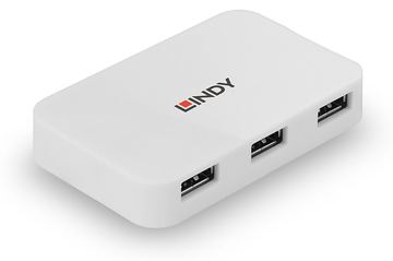 Lindy 4 Port USB 3.0 Hub Basic - Hub - 4 x SuperSpeed USB 3.0 von LumaTech
