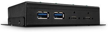 Lindy 4 Port USB 3.1 Gen 2 Type C Metal Hub - Hub von LumaTech