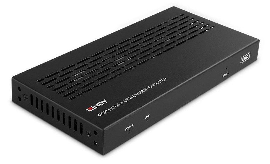 Lindy 4K30 HDMI & USB over IP Encoder Multicast & Videowall