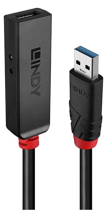 Lindy 5m USB 3.0 Aktivverlängerung Slim - Digital/Daten