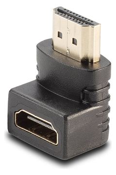 Lindy 90° Adapter - Down - HDMI rechtwinkliger Adapter von LumaTech