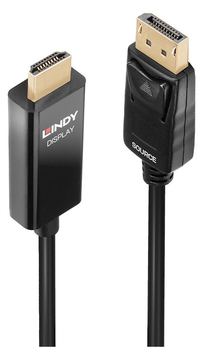 Lindy Adapterkabel - DisplayPort männlich zu HDMI männlich von LumaTech