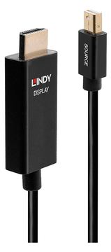 Lindy Adapterkabel - Mini DisplayPort männlich zu HDMI männlich von LumaTech
