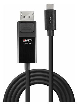 Lindy Adapterkabel - USB-C (M) zu DisplayPort (W) von LumaTech
