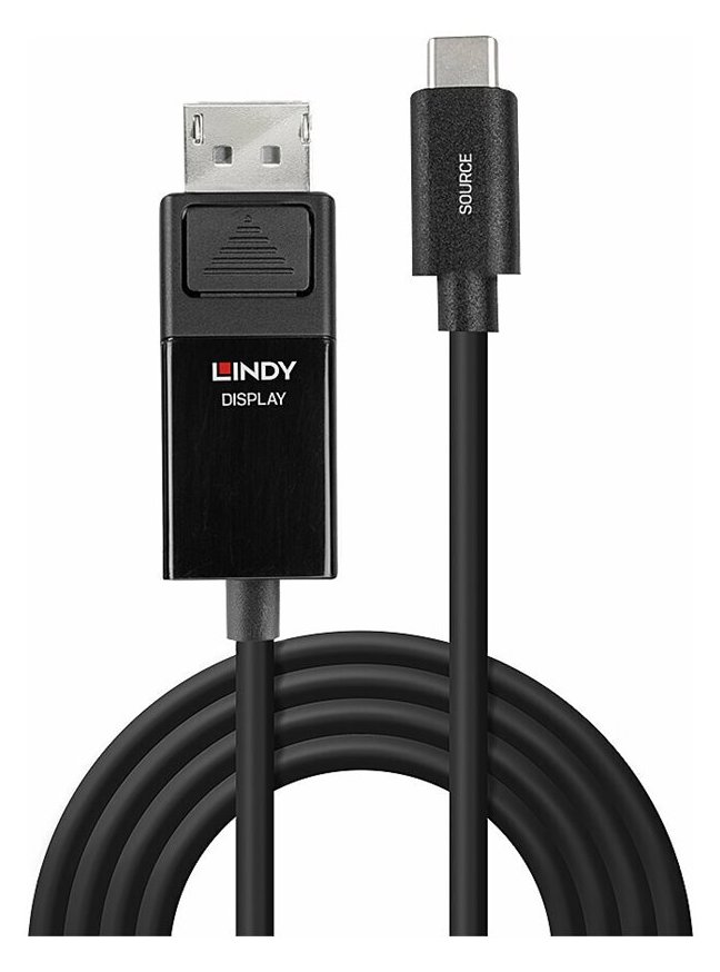 Lindy Adapterkabel - USB-C (M) zu DisplayPort (W)