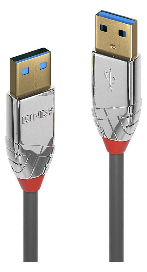 Lindy CROMO - USB-Kabel - USB Typ A (M) bis USB Typ A (M) - USB 3.2 Gen 2 (10 Gbit/s)