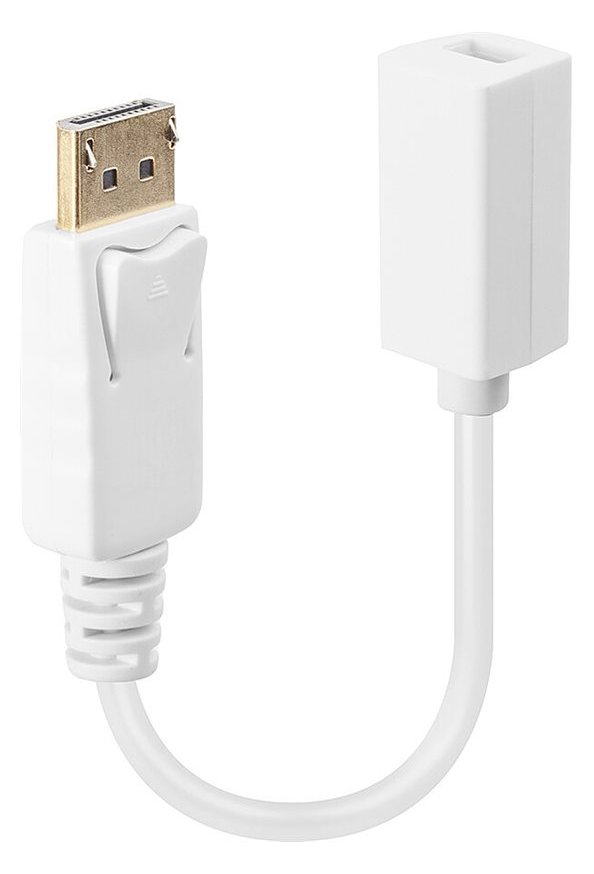 Lindy DisplayPort-Adapter - DisplayPort (M) - Weiß