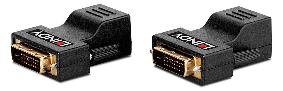 Lindy Extender CAT5e/6 DVI Extender - Video Extender