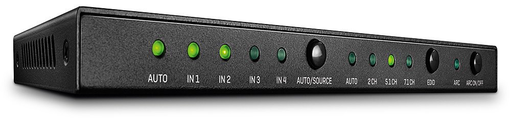 Lindy HDMI 2.0 18G Switch with Audio - Video/Audio-Schalter
