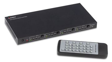 Lindy HDMI 4K UHD 4x4 Matrix - Video/Audio-Schalter von LumaTech