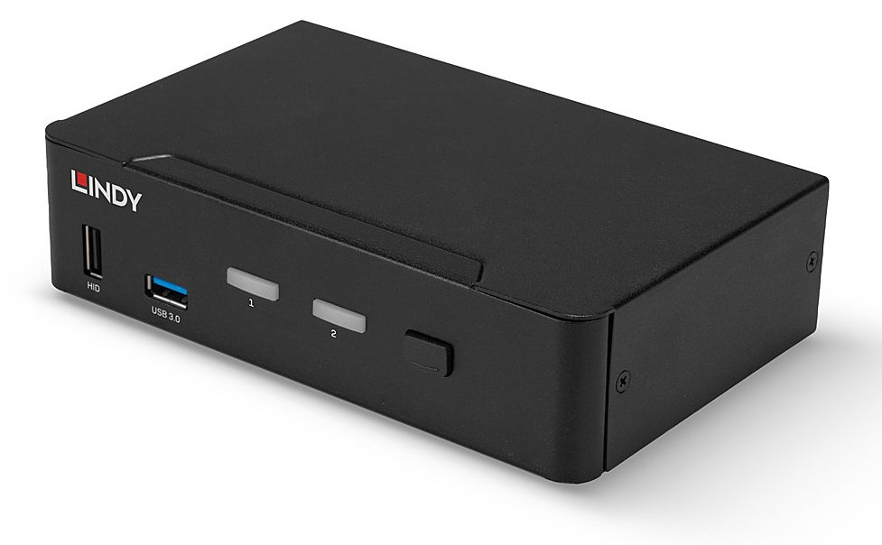 Lindy KVM-/Audio-/USB-Switch - 2 x KVM/Audio/USB