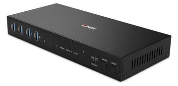 Lindy KVM-/Audio-/USB-Switch - Dual-Head, HDMI 4K60, USB 3.0 von LumaTech